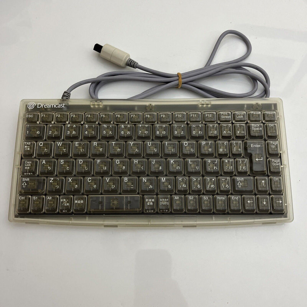Official Sega Dreamcast Keyboard + Typing of the Dead DC NTSC-J JAPAN ...