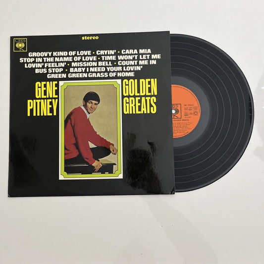 Gene Pitney – Golden Greats LP Vinyl Record SBP-233443