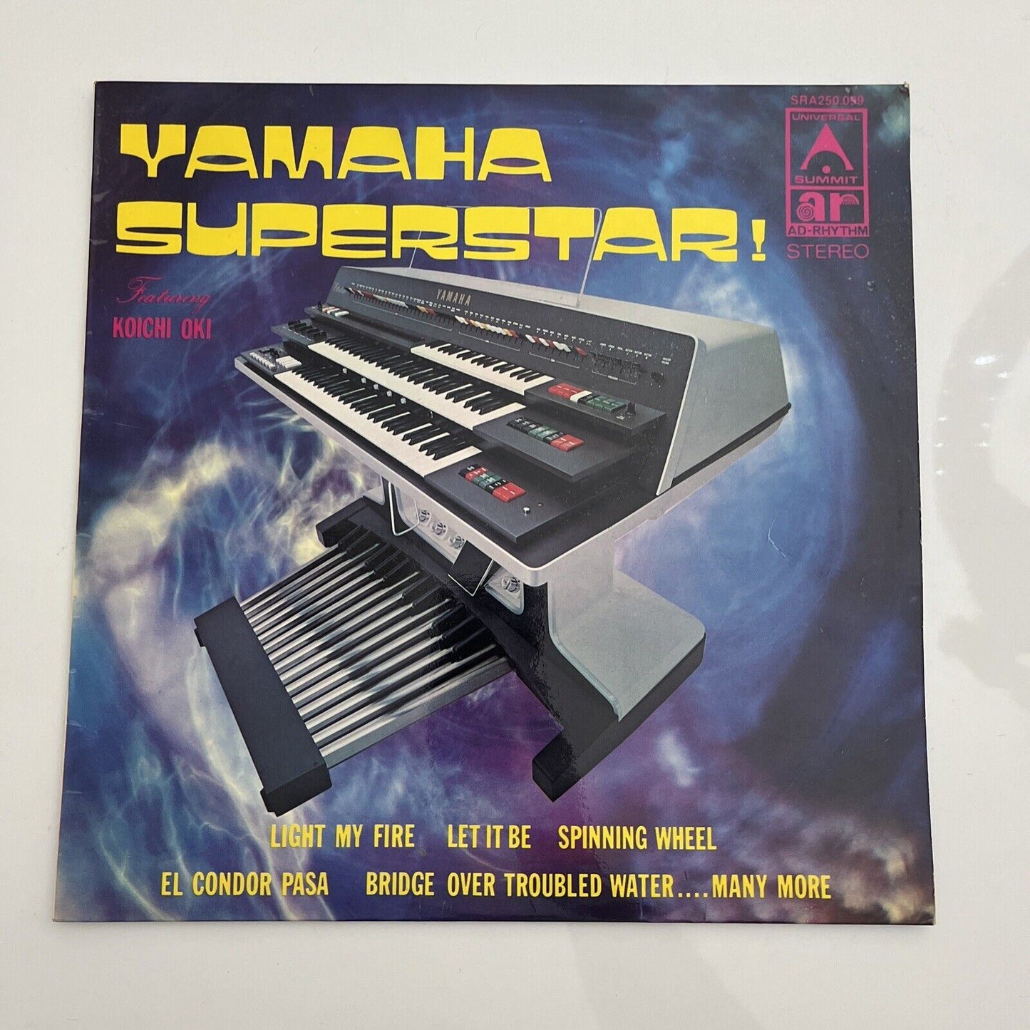 Koichi Oki – Yamaha Superstar! LP 1972 Vinyl Record SRA250-099