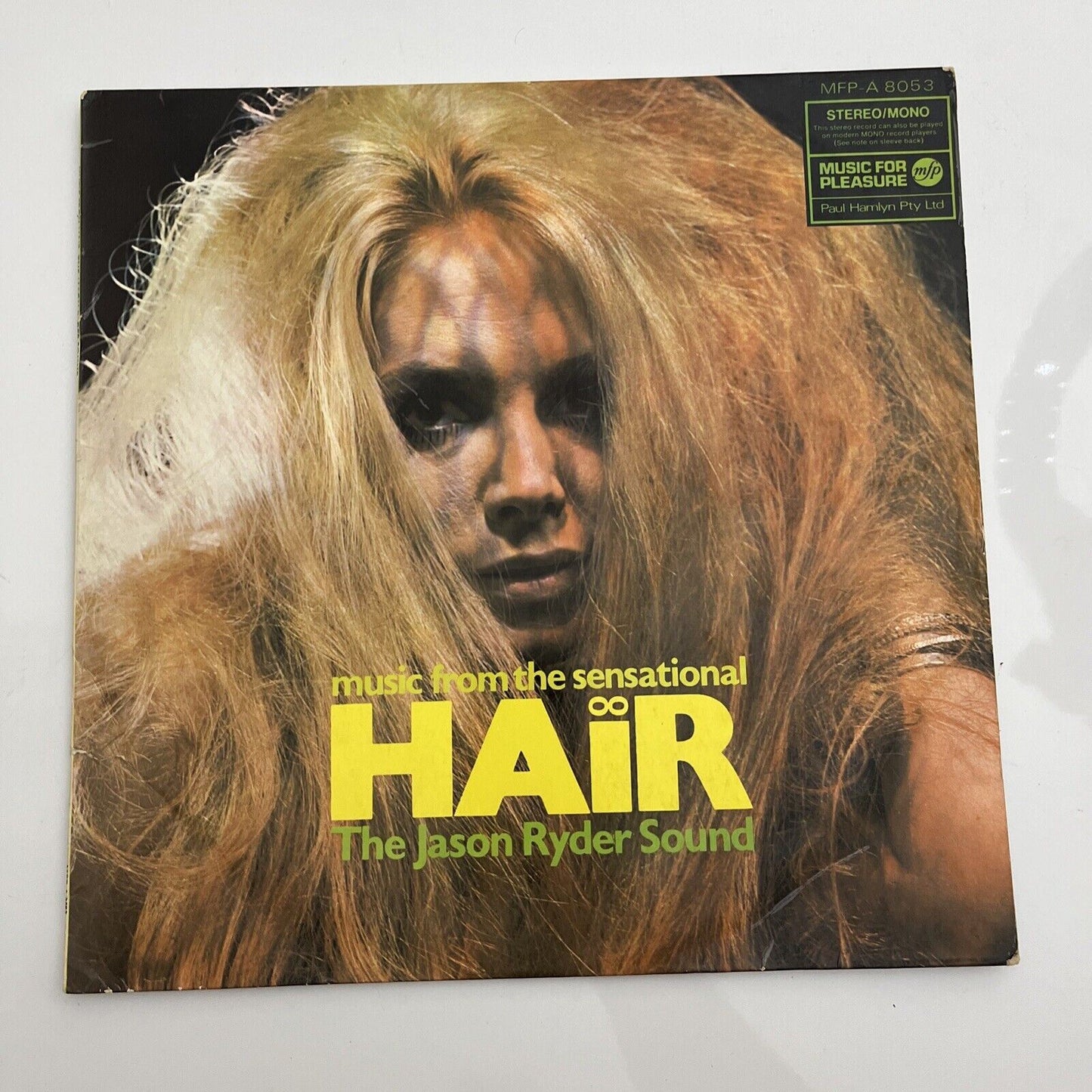 The Jason Ryder Sound – Music From The Sensational Hair LP 1969 Vinyl MFP-A 8053