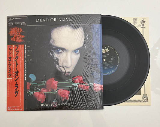 Dead or Alive - Hooked on Love LP 1987 Vinyl Record 18-3P-810 Like New