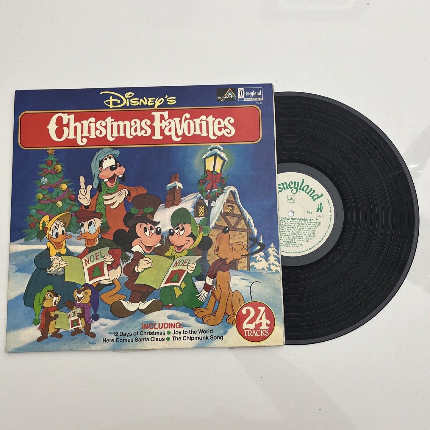 Disney's Christmas Favourites LP 1979 Vinyl Record TV-8