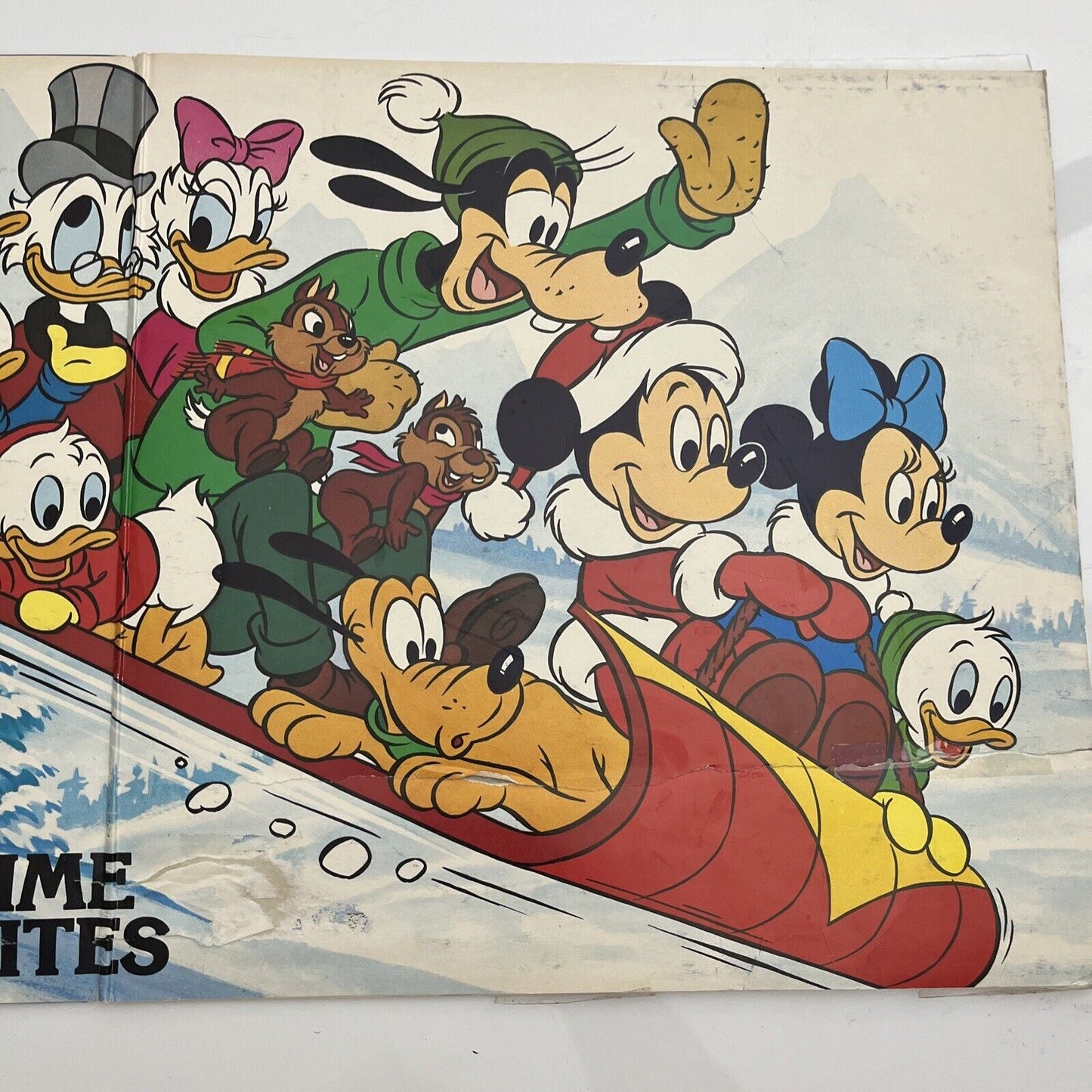 Disney's Christmas Favourites LP 1979 Vinyl Record TV-8