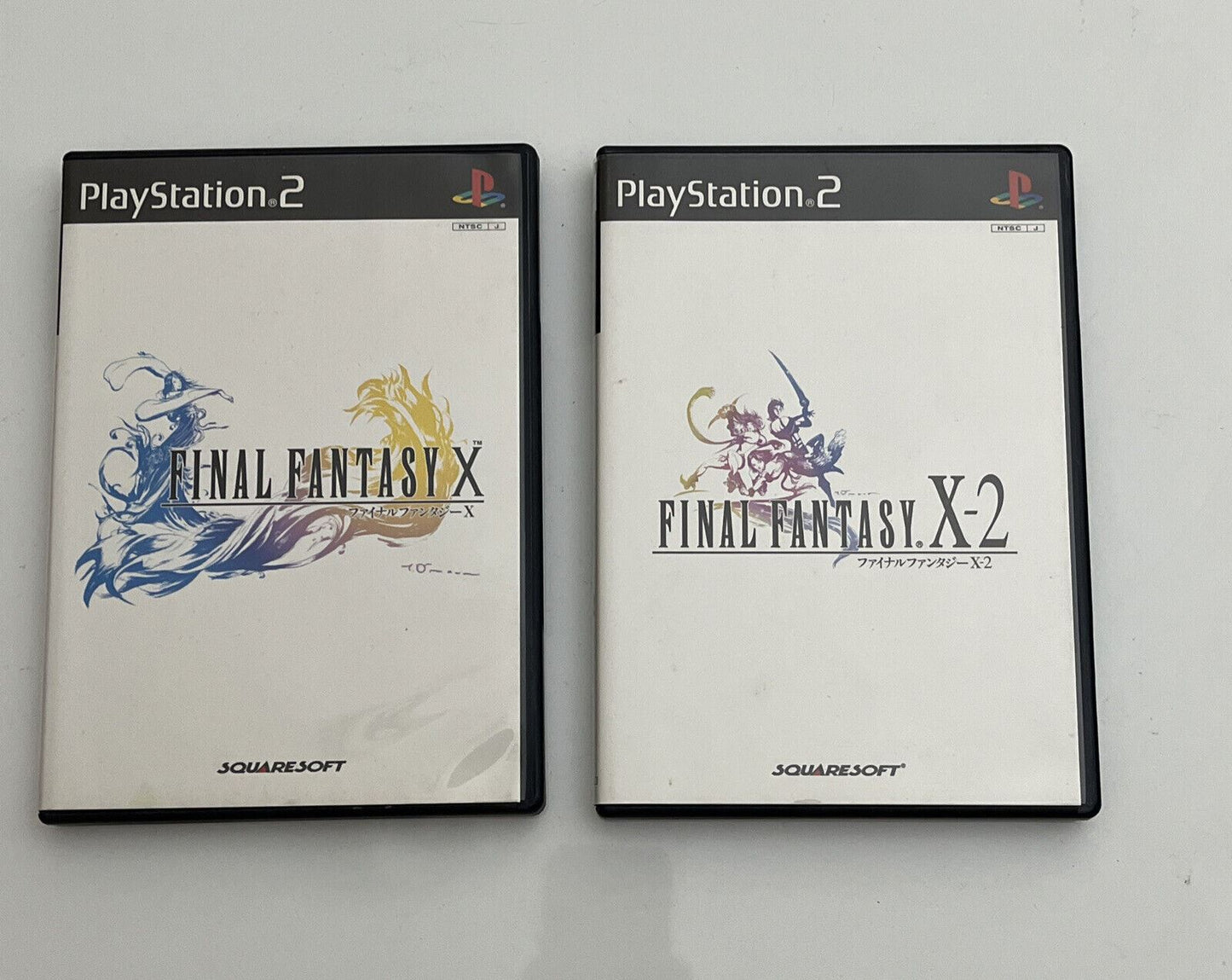 Final Fantasy X + X-2 - Sony PlayStation PS2 NTSC-J JAPAN Game Complete