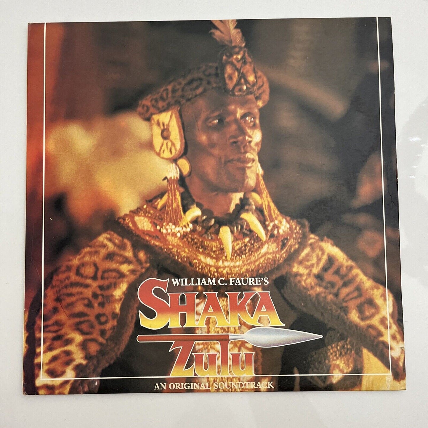 Shaka Zulu Original Soundtrack LP 1986 Vinyl Record EMC-405154