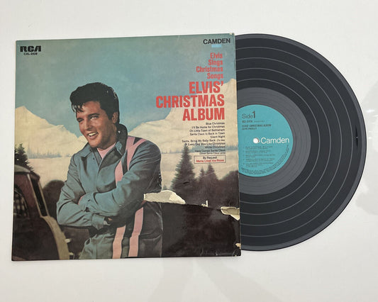 Elvis Presley – Elvis Christmas Album LP 1980 Vinyl Record OCL-2428