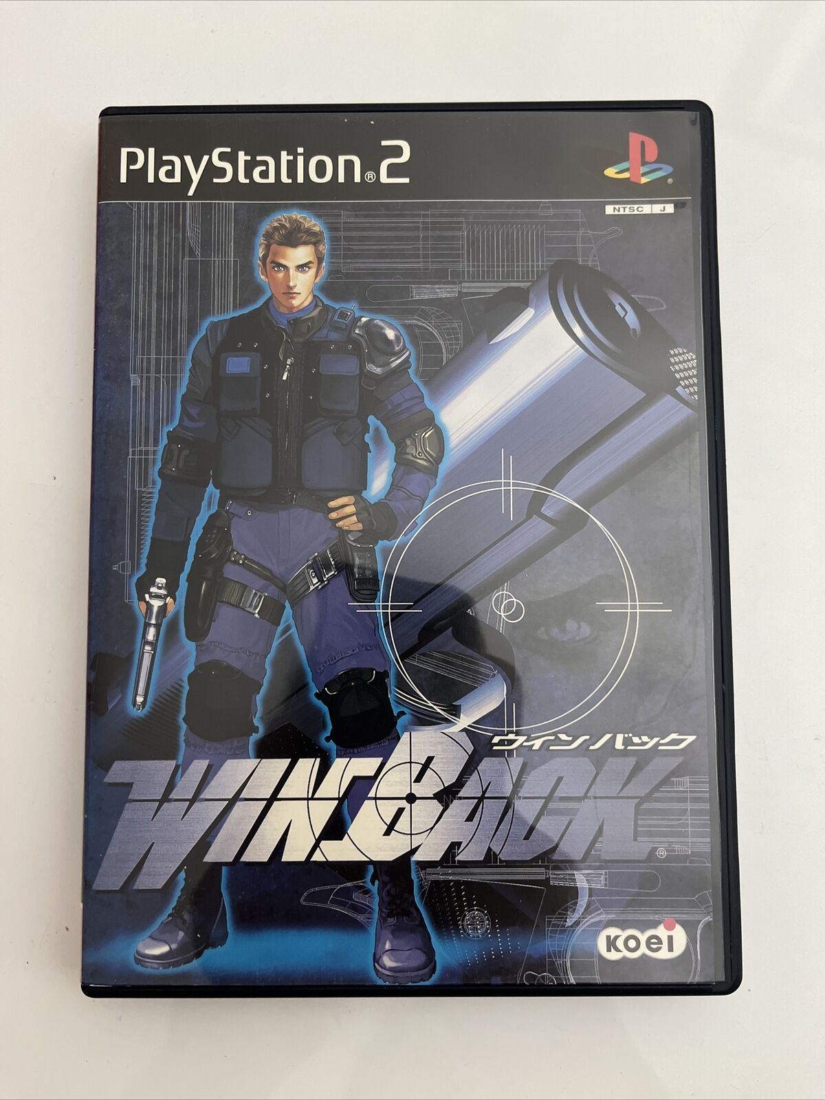 WinBack - Sony PlayStation PS2 NTSC-J JAPAN Game Complete