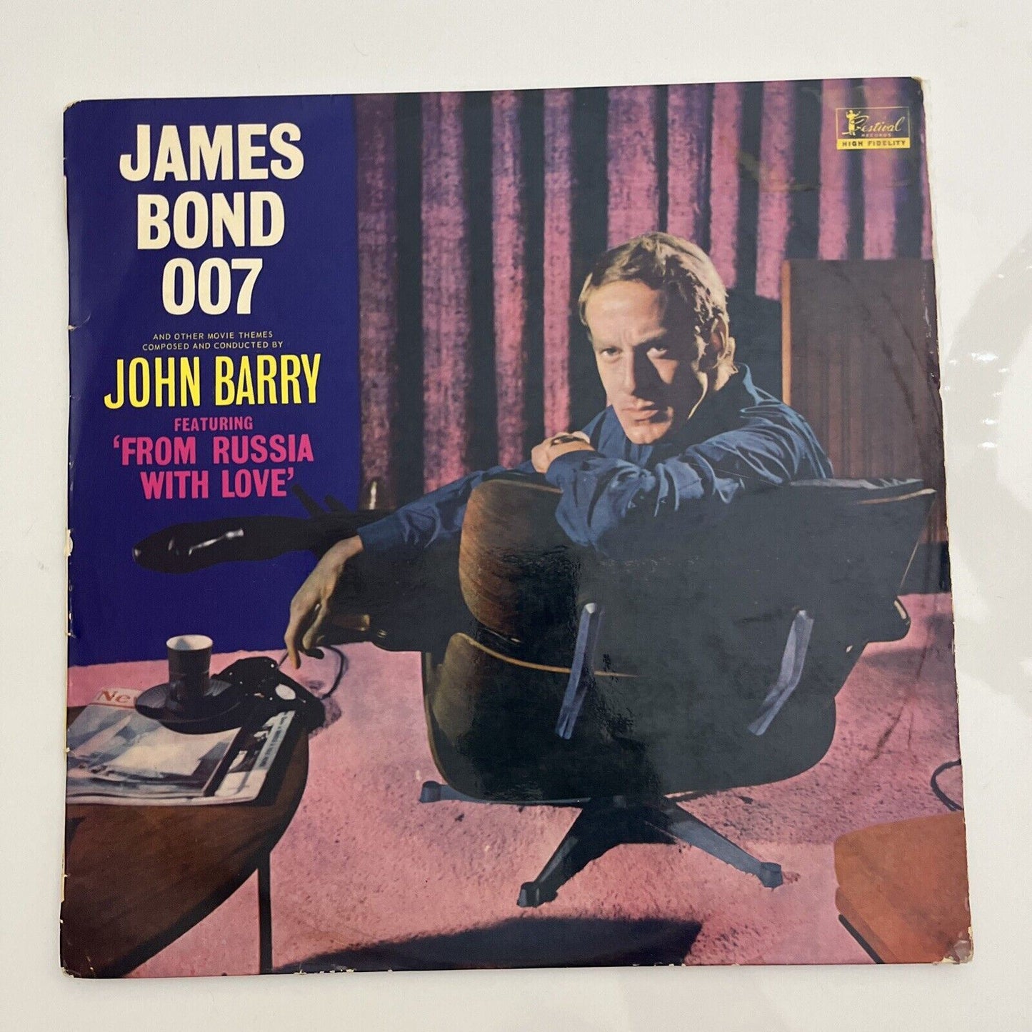 John Barry – James Bond 007 From Russia with Love LP 1966 Vinyl Record R66-51