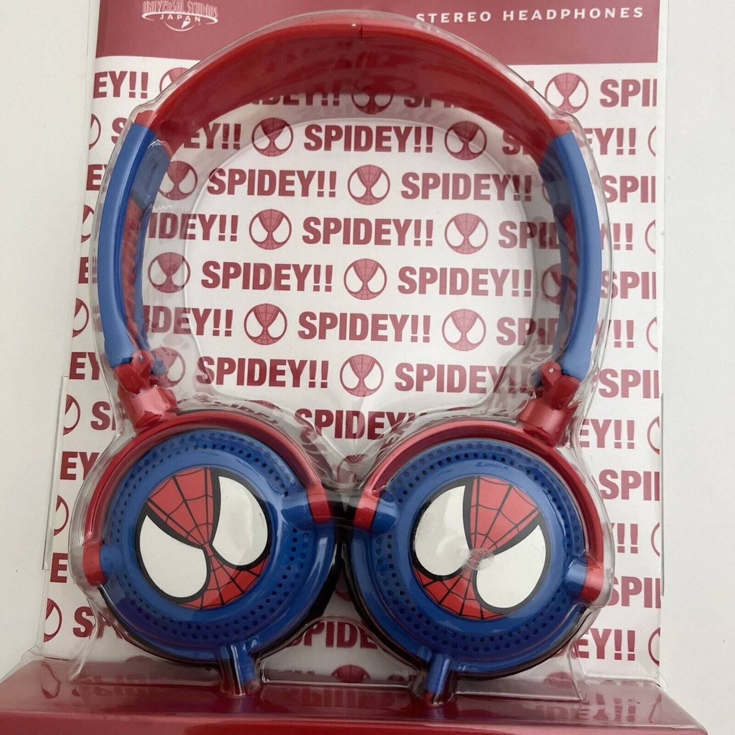 NEW Spidey Spiderman Stereo Headphones 3.5mm Plug