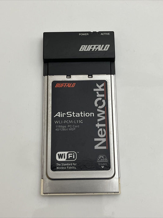 Buffalo WiFi Network PCMCIA Card Air Station WLI-PCM-L11G