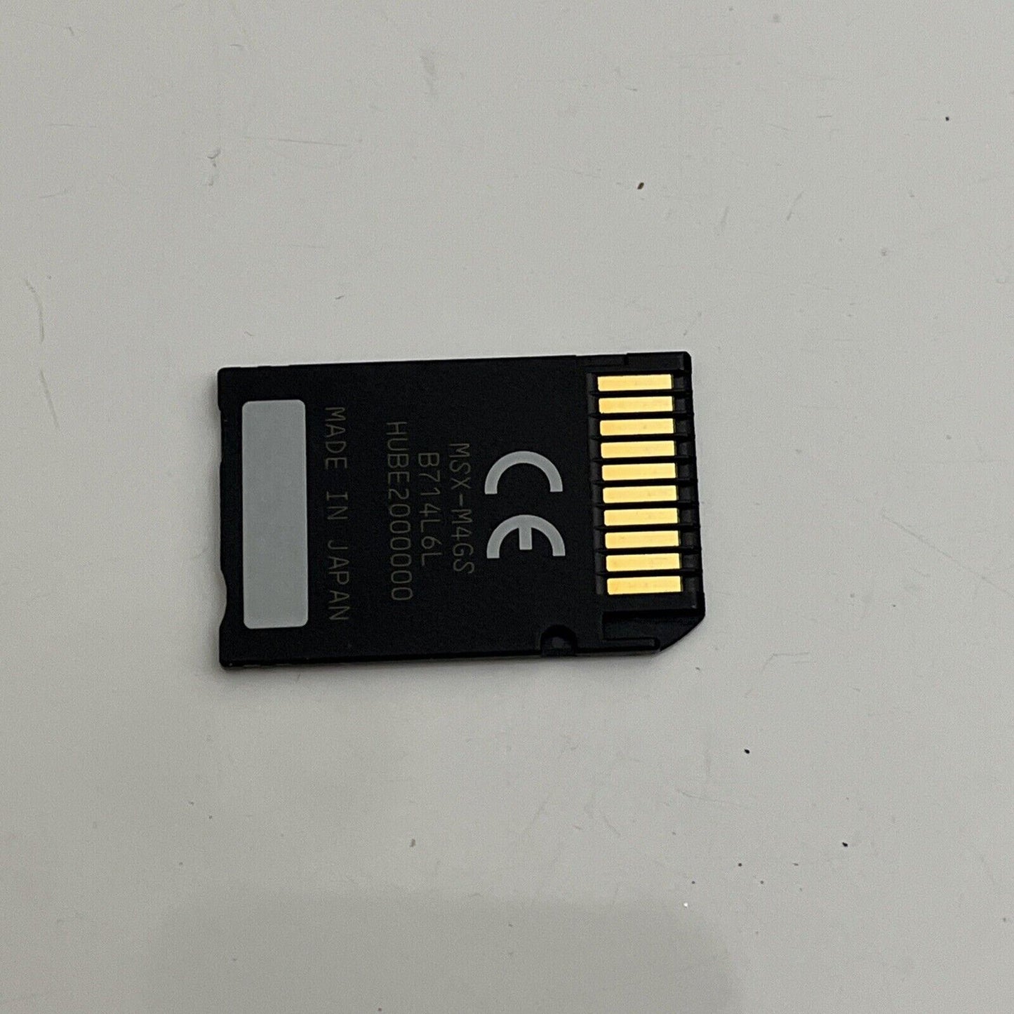 Genuine Sony Memory Stick Pro Duo 4 GB for Sony PSP and Camera Made in Japan