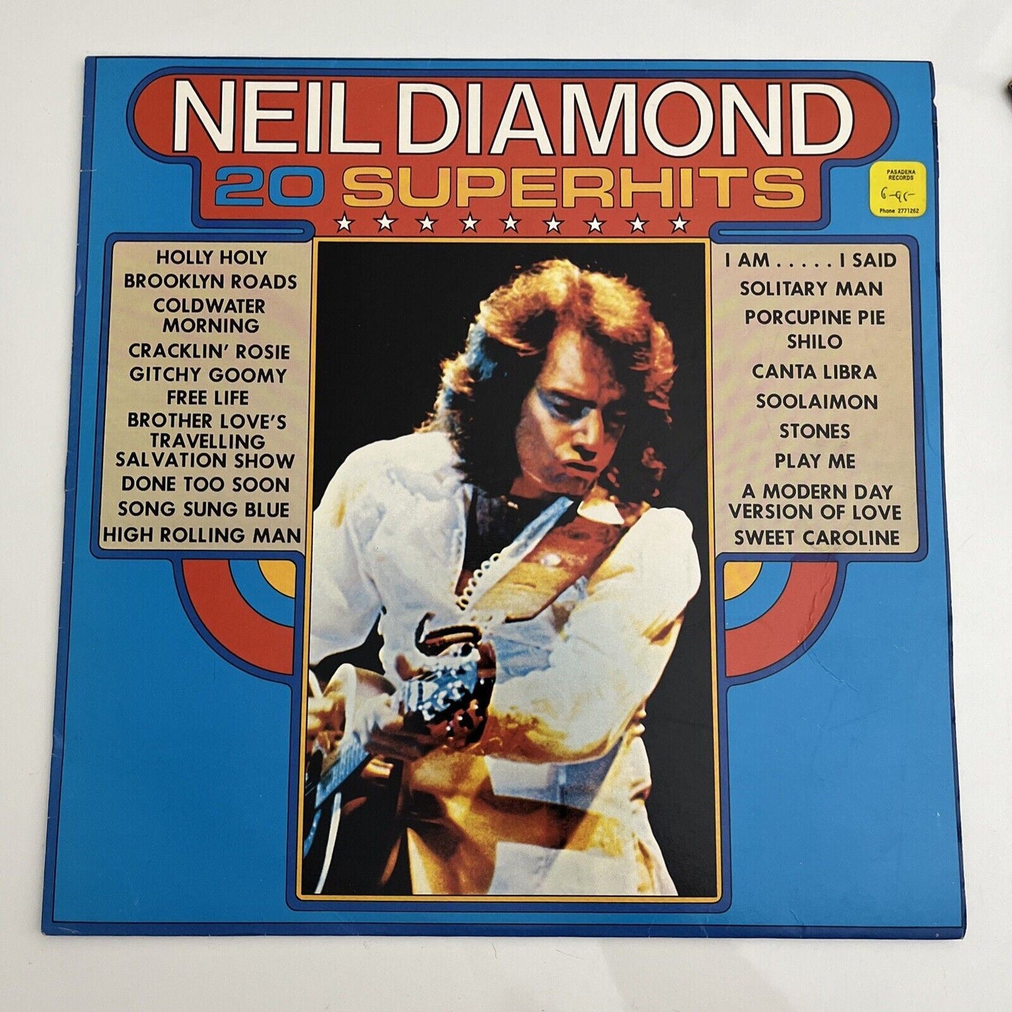 2x Neil Diamond - Diamonds + 20 Super Hits LP Vinyl Record MAPS-7541 MAPS-7740