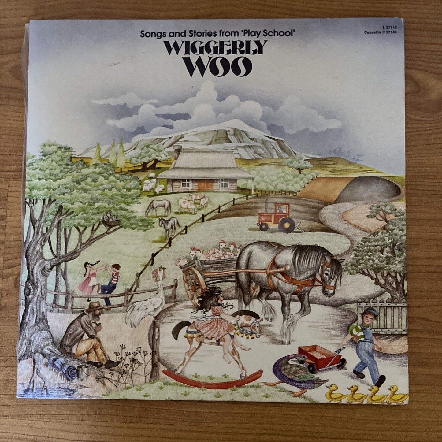 5x Play School - Wiggerly Woo, There's a Bear in There,  Humpty LP Vinyl Record