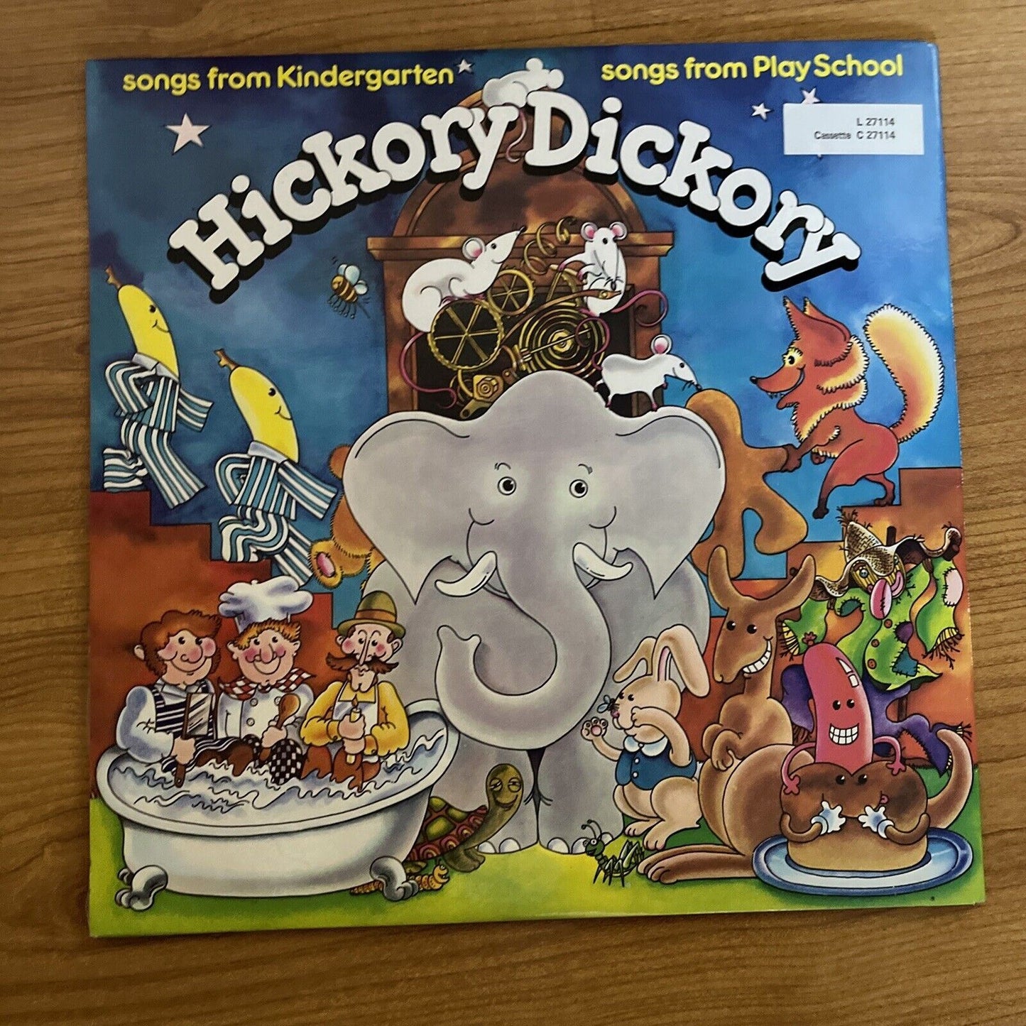 5x Play School - Wiggerly Woo, There's a Bear in There,  Humpty LP Vinyl Record