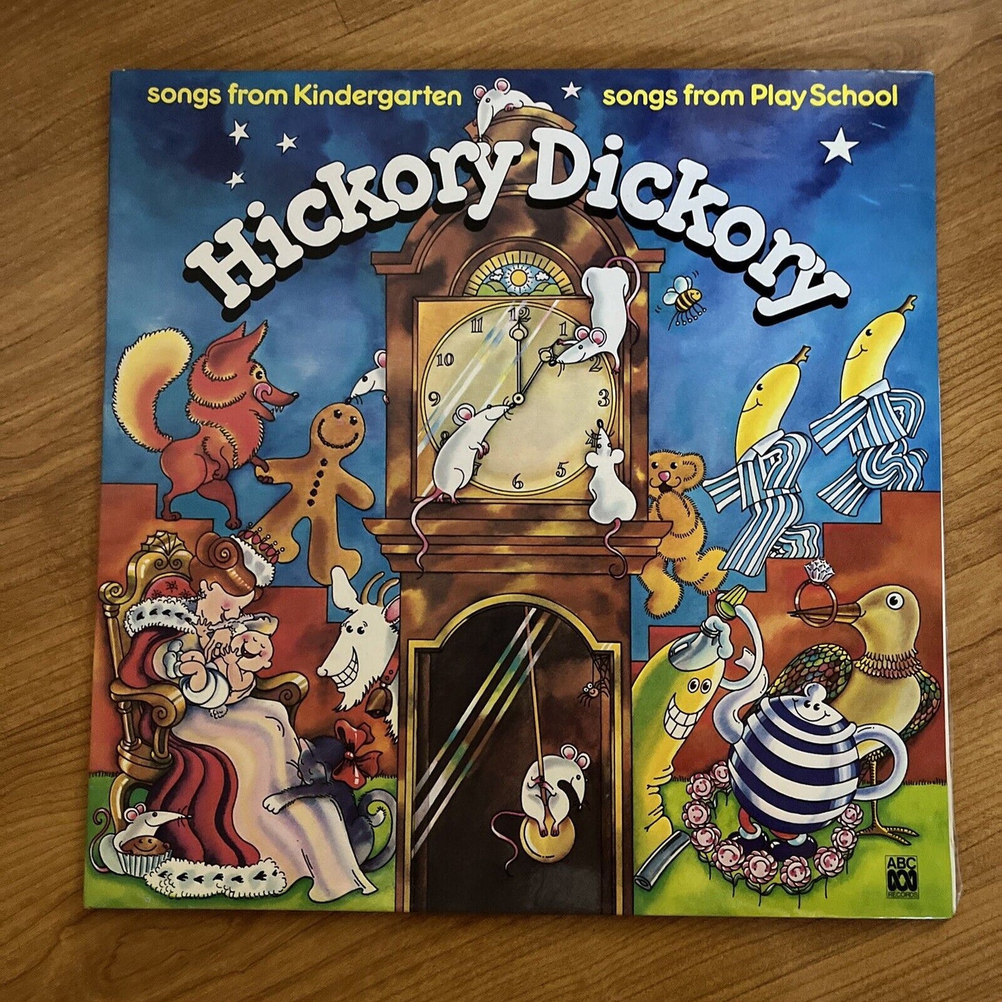 5x Play School - Wiggerly Woo, There's a Bear in There,  Humpty LP Vinyl Record