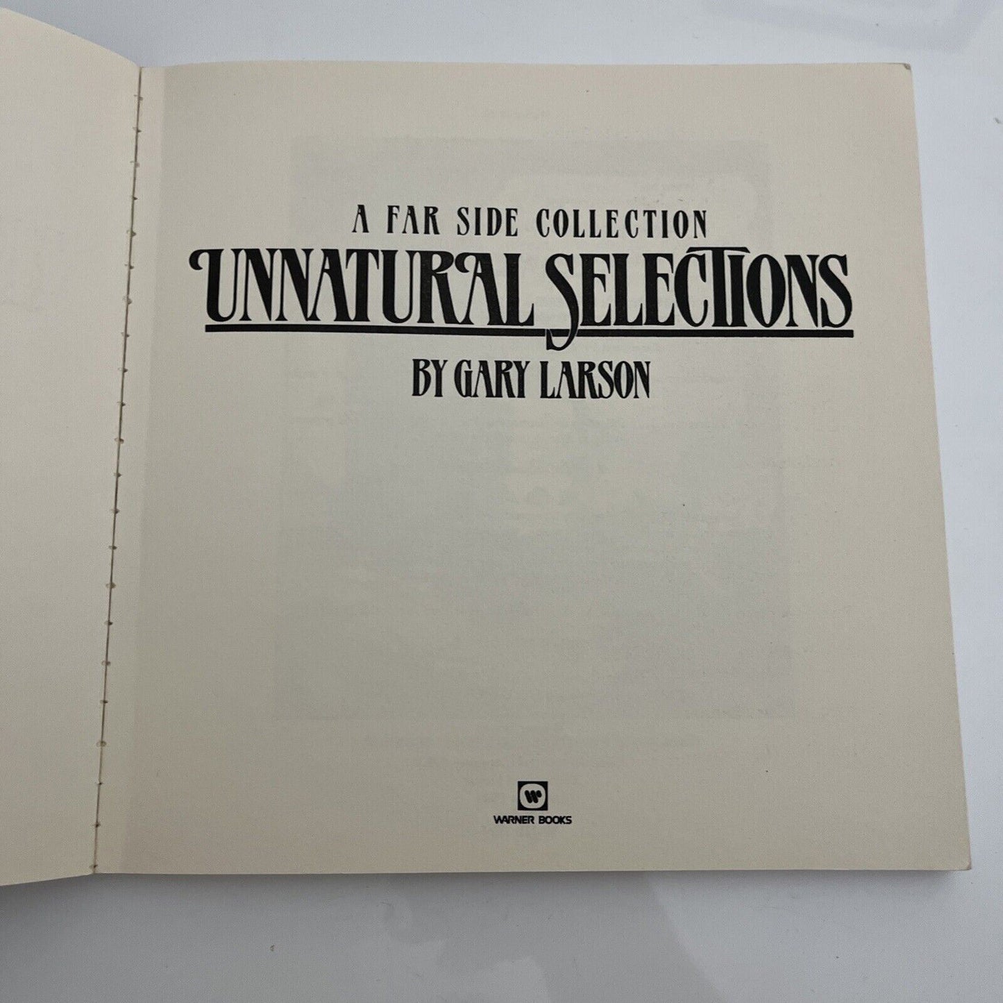 Unnatural Selections - A Far Side Collection by Gary Larson (Paperback, 1991)