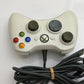 Genuine Official Microsoft Xbox 360 Controller White Wired USB