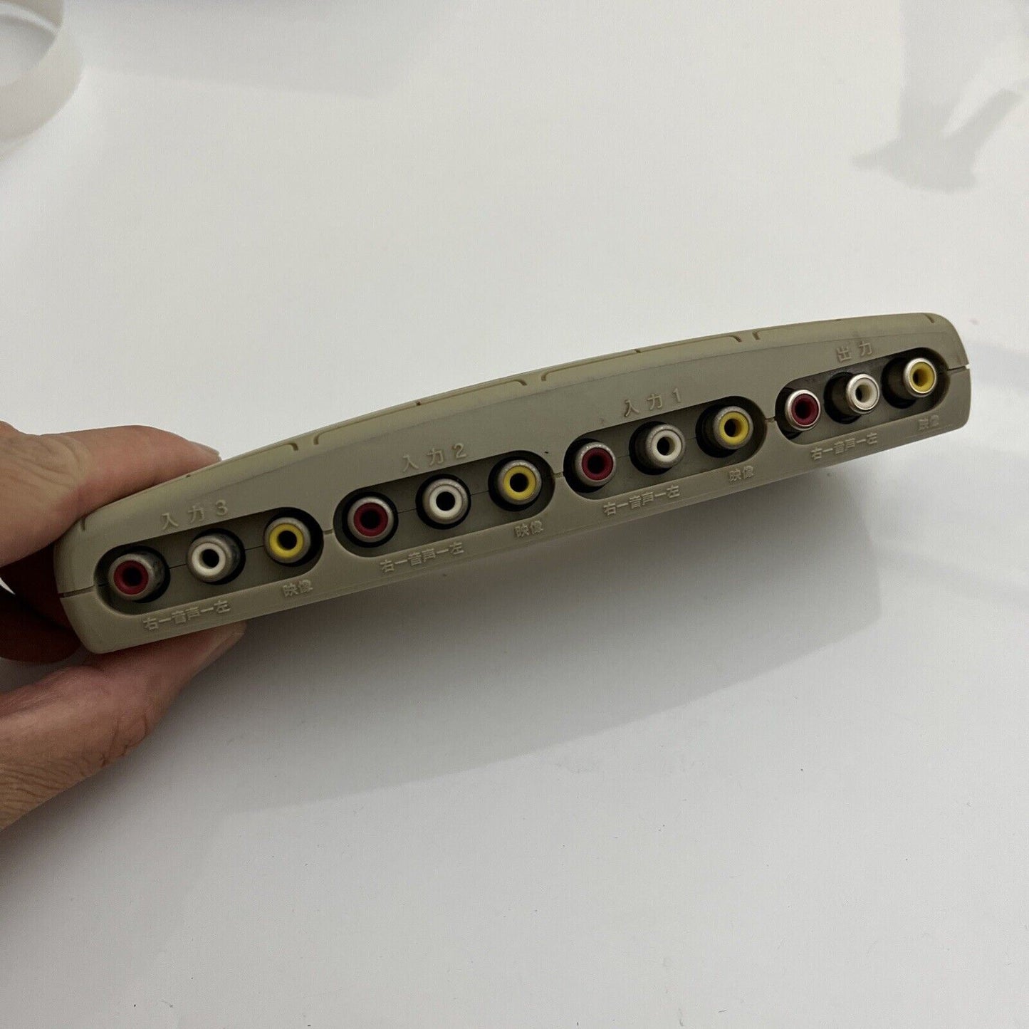 OHM AV Splitter Selector Composite RCA OGS-301 – Retro Unit