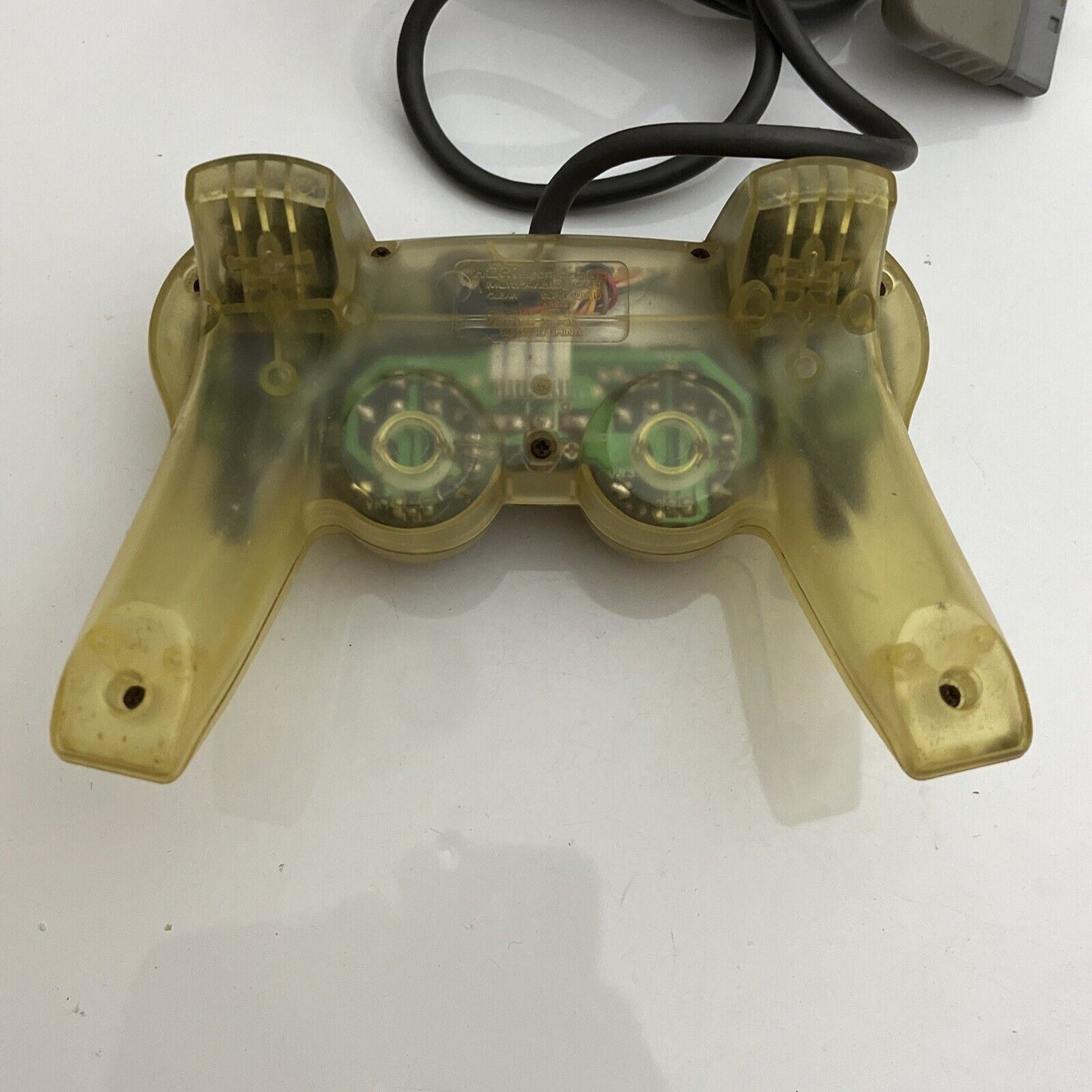 Hori Sony Playstation PS1 PS2 Multi Analog Controller Clear Transparent HPS-37