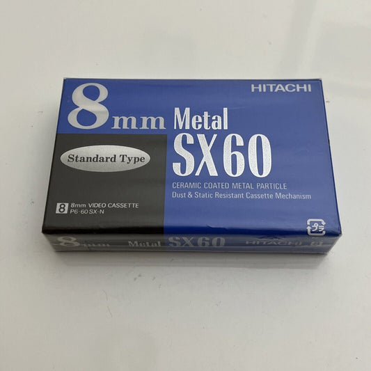*New Sealed* Hitachi 8mm Videocassette SX60 60 Minutes