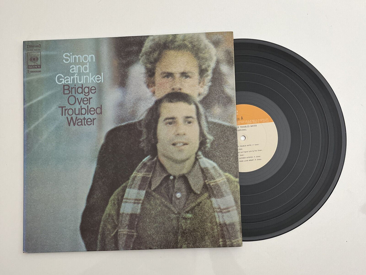 Simon And Garfunkel – Bridge Over Troubled Water LP 1970 Vinyl Record SONX-60135