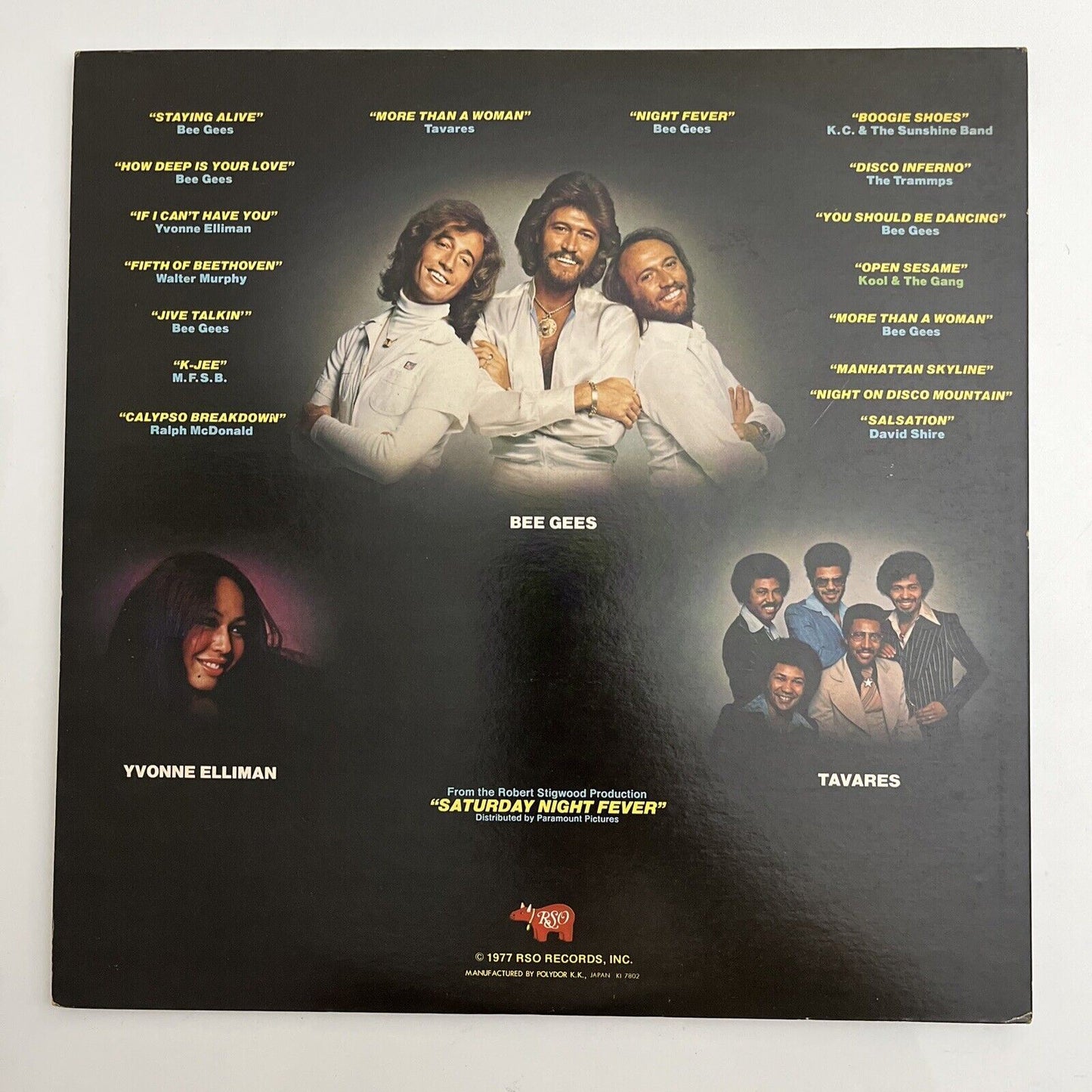 Saturday Night Fever - Film Sound Track Double LP 1977 Vinyl Record MWZ-8105