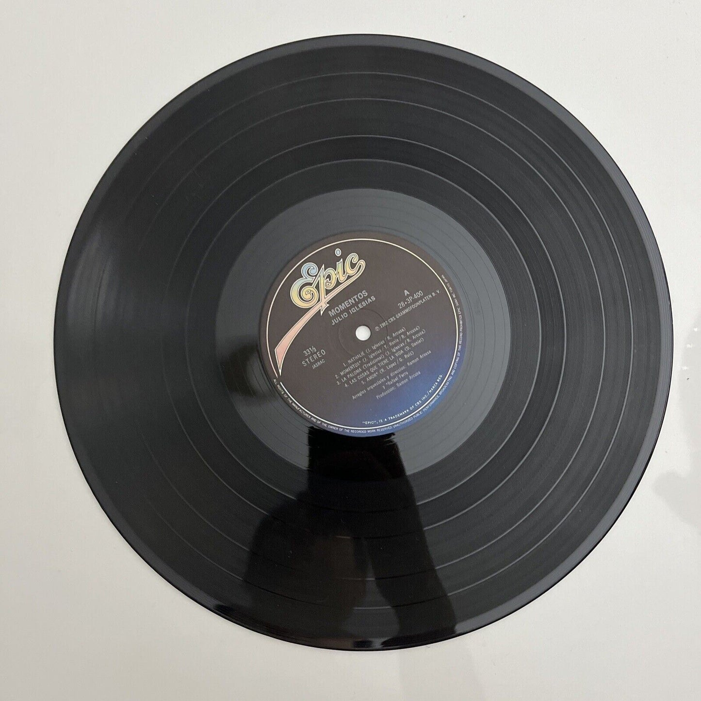 Julio Iglesias Momentos LP 1982 Vinyl Record with Obi 28-3P-400