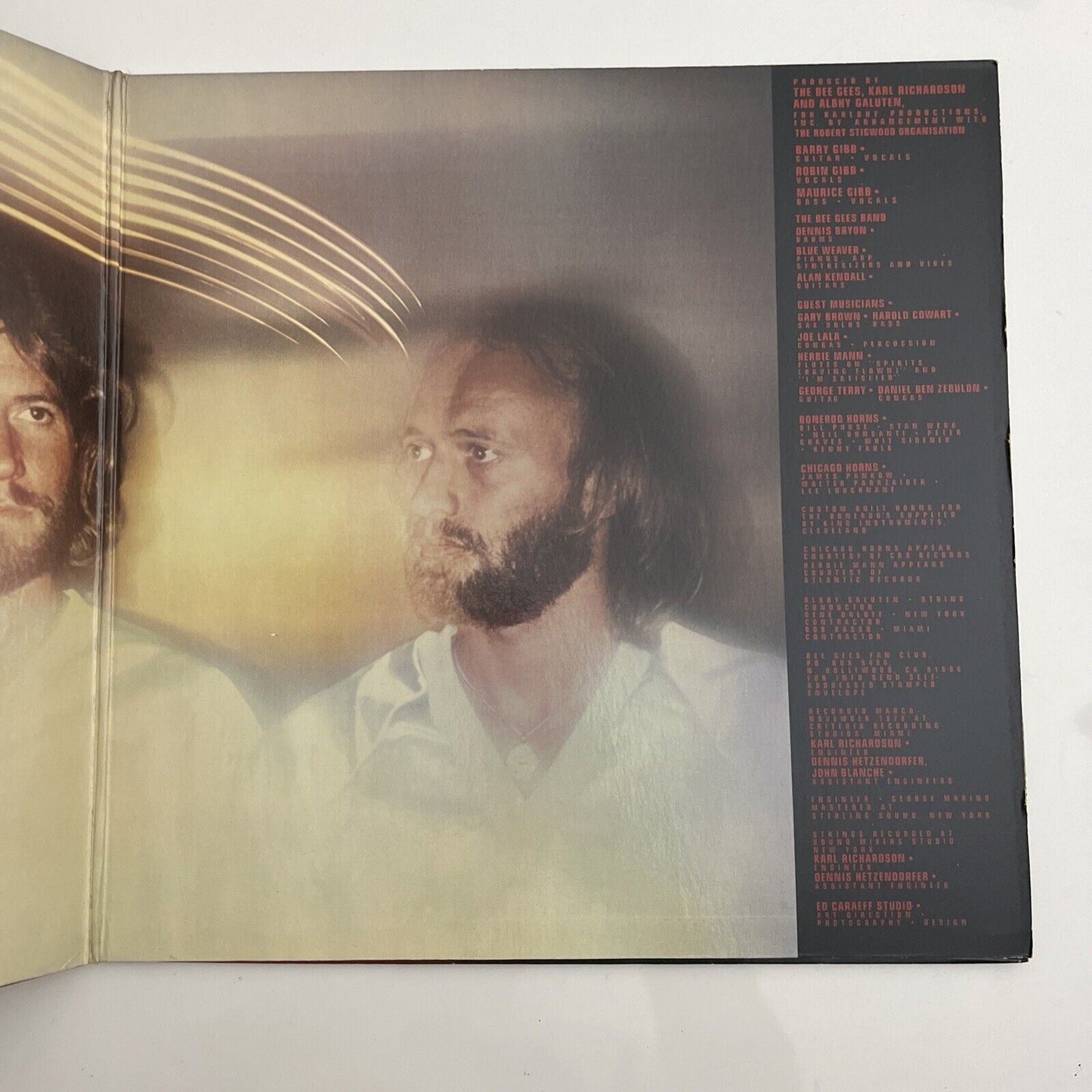 Bee Gees – Spirits Having Flown LP 1979 Vinyl Record RS-1-3041