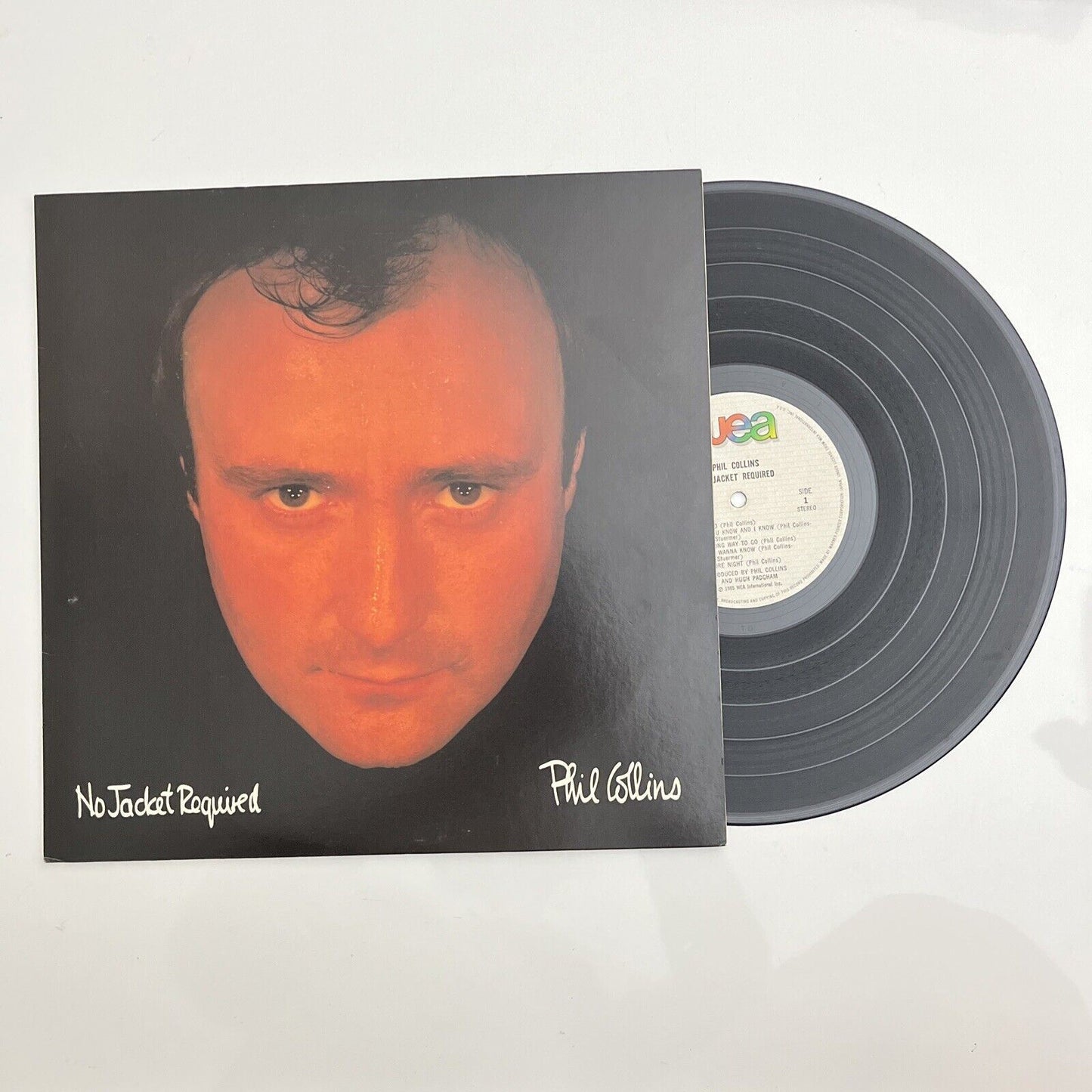 Phil Collins - No Jacket Required LP 1985 Vinyl Record P-13077