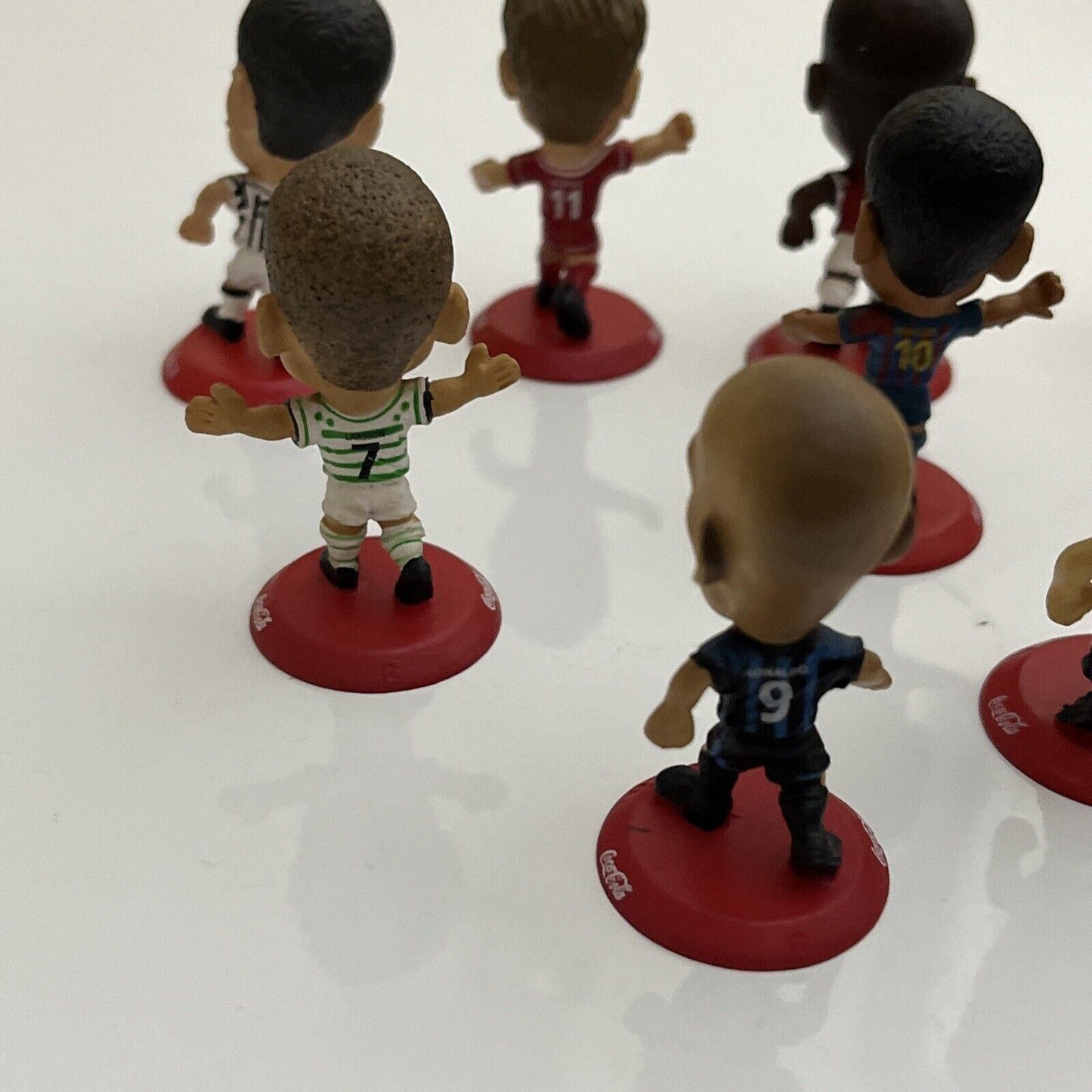 Coca Cola Corinthian FIFA Soccer  21x Figures Ronaldo Henry Maldini Viera Cafu..