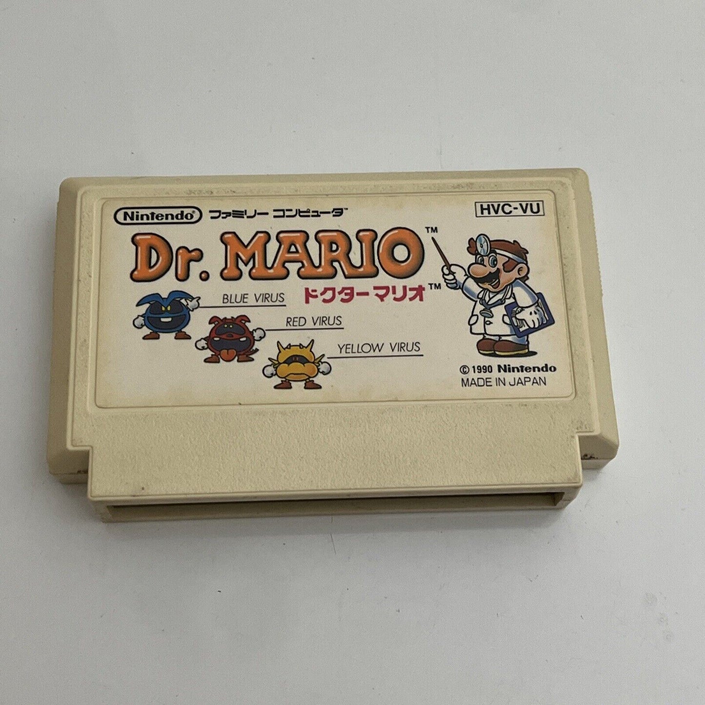 Dr Mario - Nintendo Famicom NES Japan NTSC-J Game