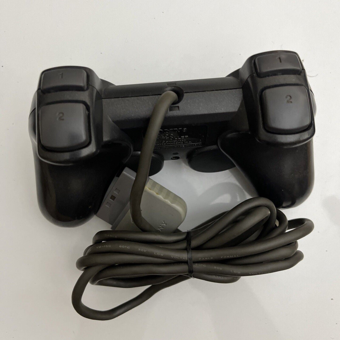 Genuine Sony Playstation 2 PS2 Controller Gun Metal -18% Heavier than normal PS2