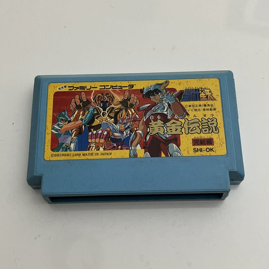 Saint Seiya Ougon Densetsu - Nintendo Famicom NES NTSC-J JAPAN SHI-OK Game