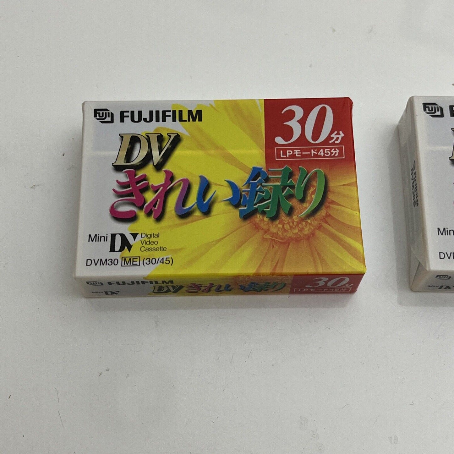 2x Fujifilm MiniDV 30 min Digital Videocassette *New Sealed*