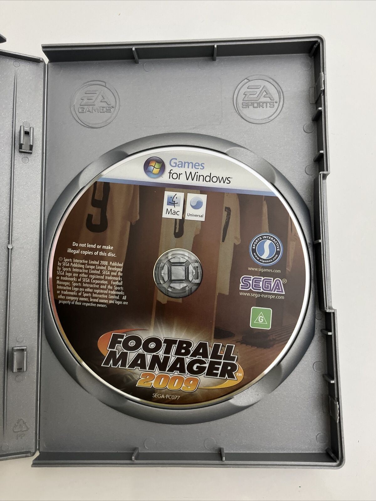 Football Manager 2009 PC Windows Game