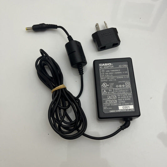 Genuine Casio AC Adaptor AD-C50J Charger for EXILIM Camera