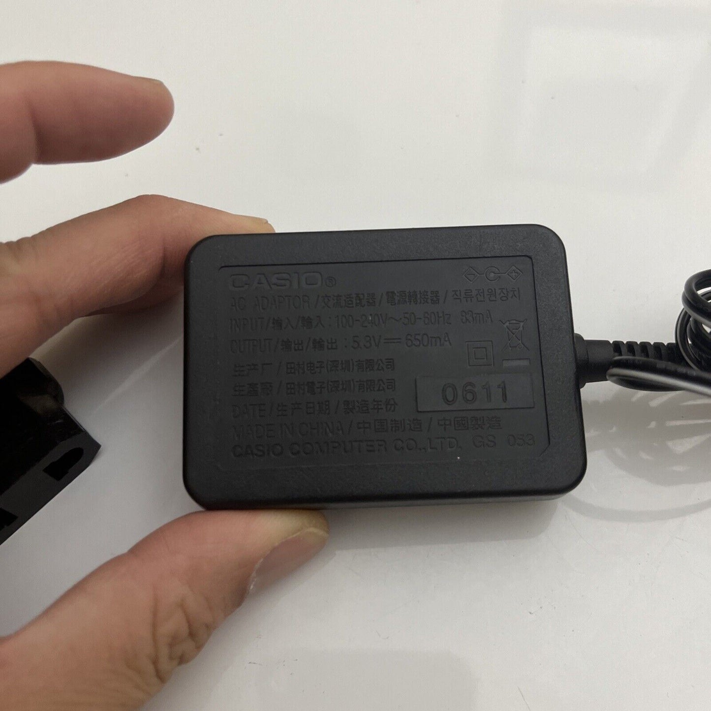 Genuine Official Casio AD-C52J AC Adaptor Charger for CASIO EXILIM Series