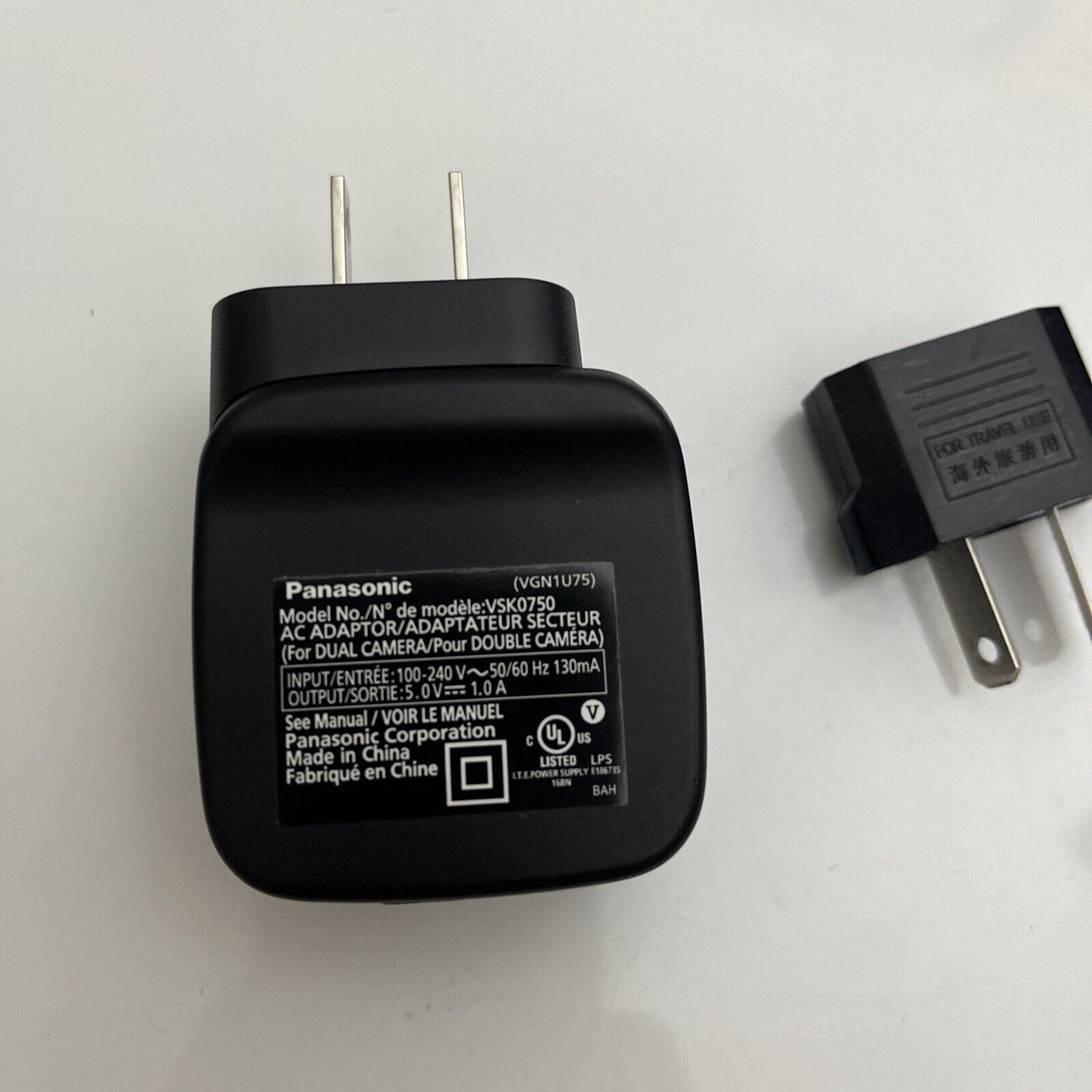 Genuine Panasonic VSK0750 AC Adaptor USB Charger