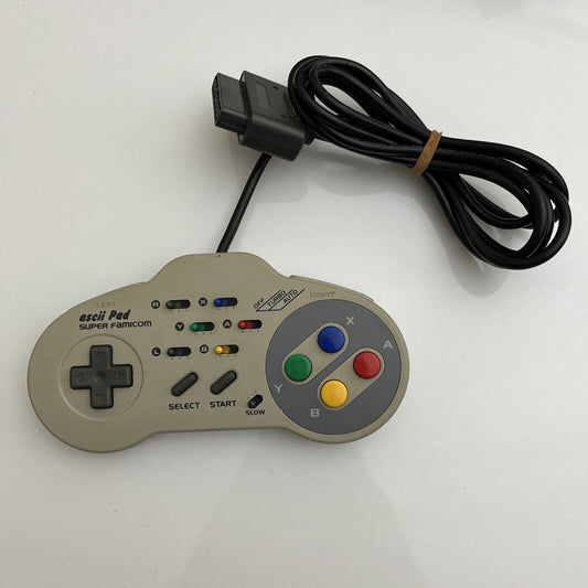 Nintendo ASCII Pad Super Famicom SNES Gamepad with Turbo Function Made in Japan