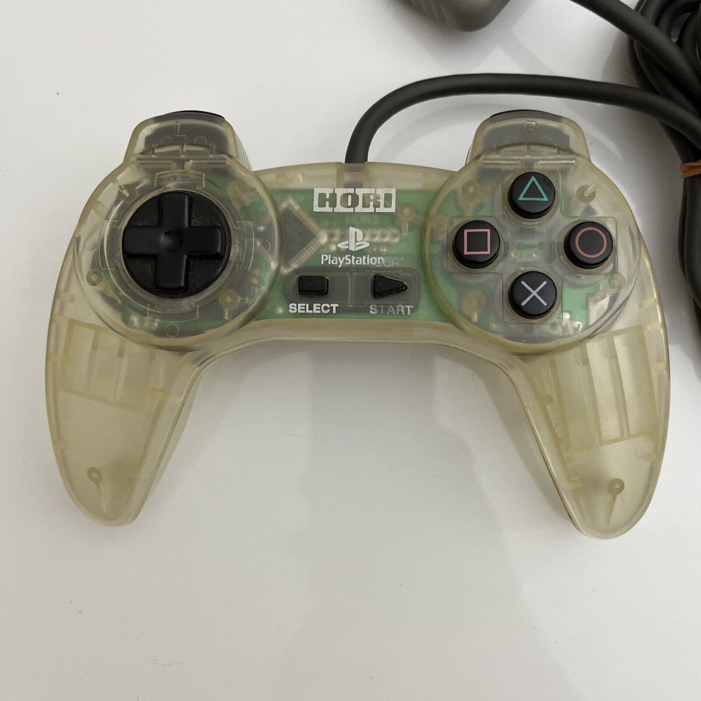 Hori Sony PlayStation PS1 Controller Clear Transparent