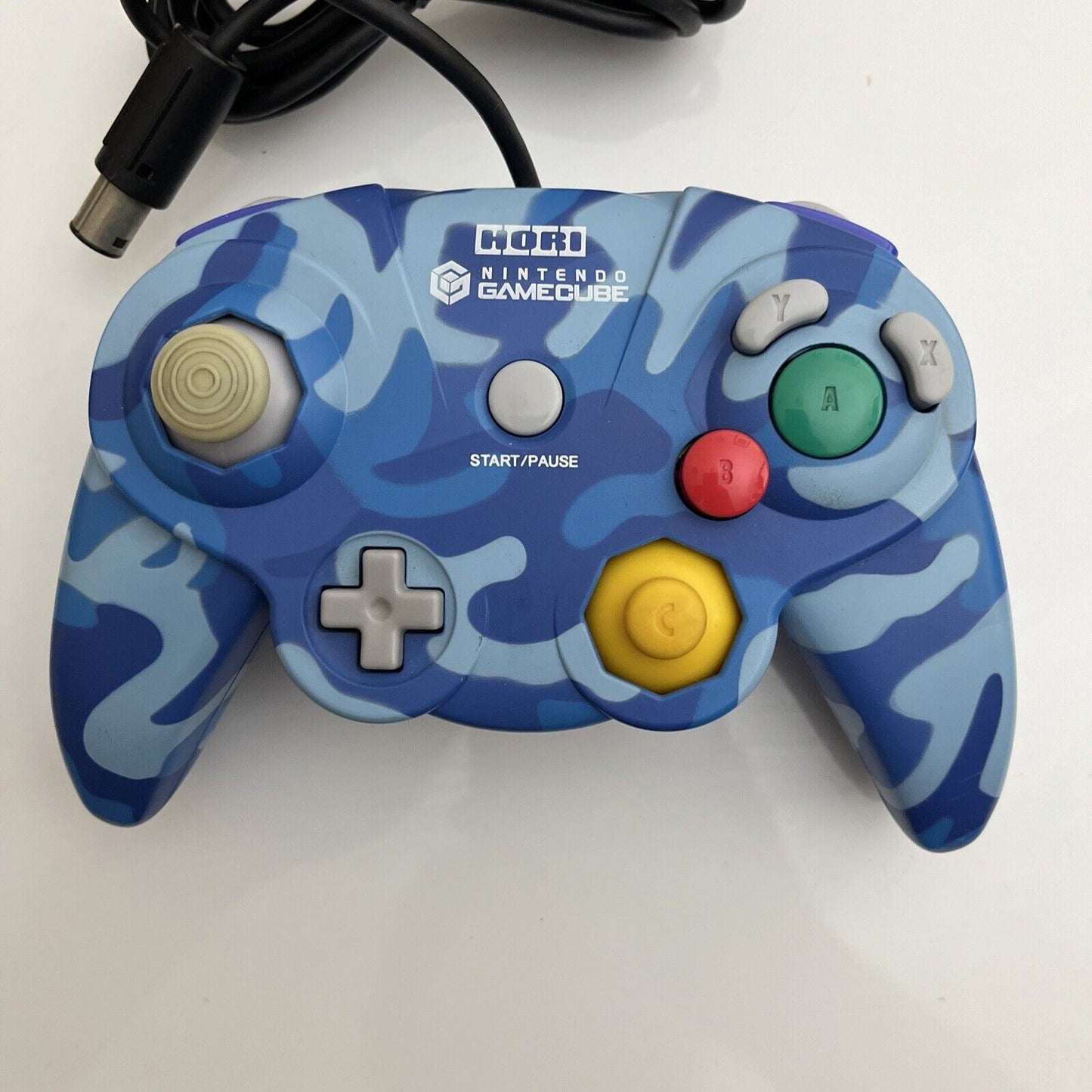 Hori Nintendo GameCube HoriPad Cube Controller Blue Camouflage