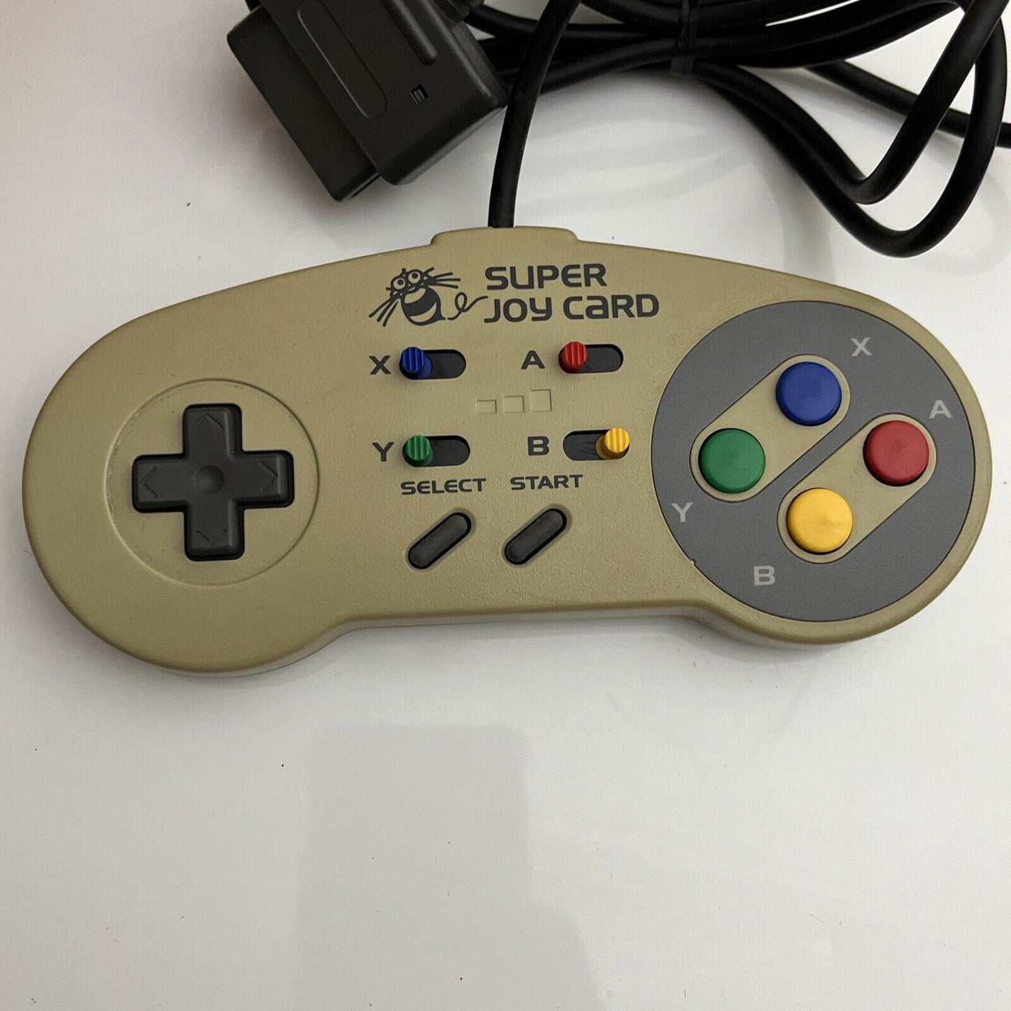 Super Nintendo SNES Hudson Soft Super Joy Card Controller w Auto Fire HC-691