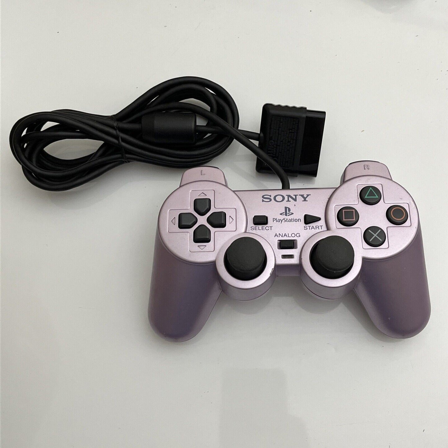 Genuine Official Sony PlayStation PS2 Dual Shock 2 Controller Purple