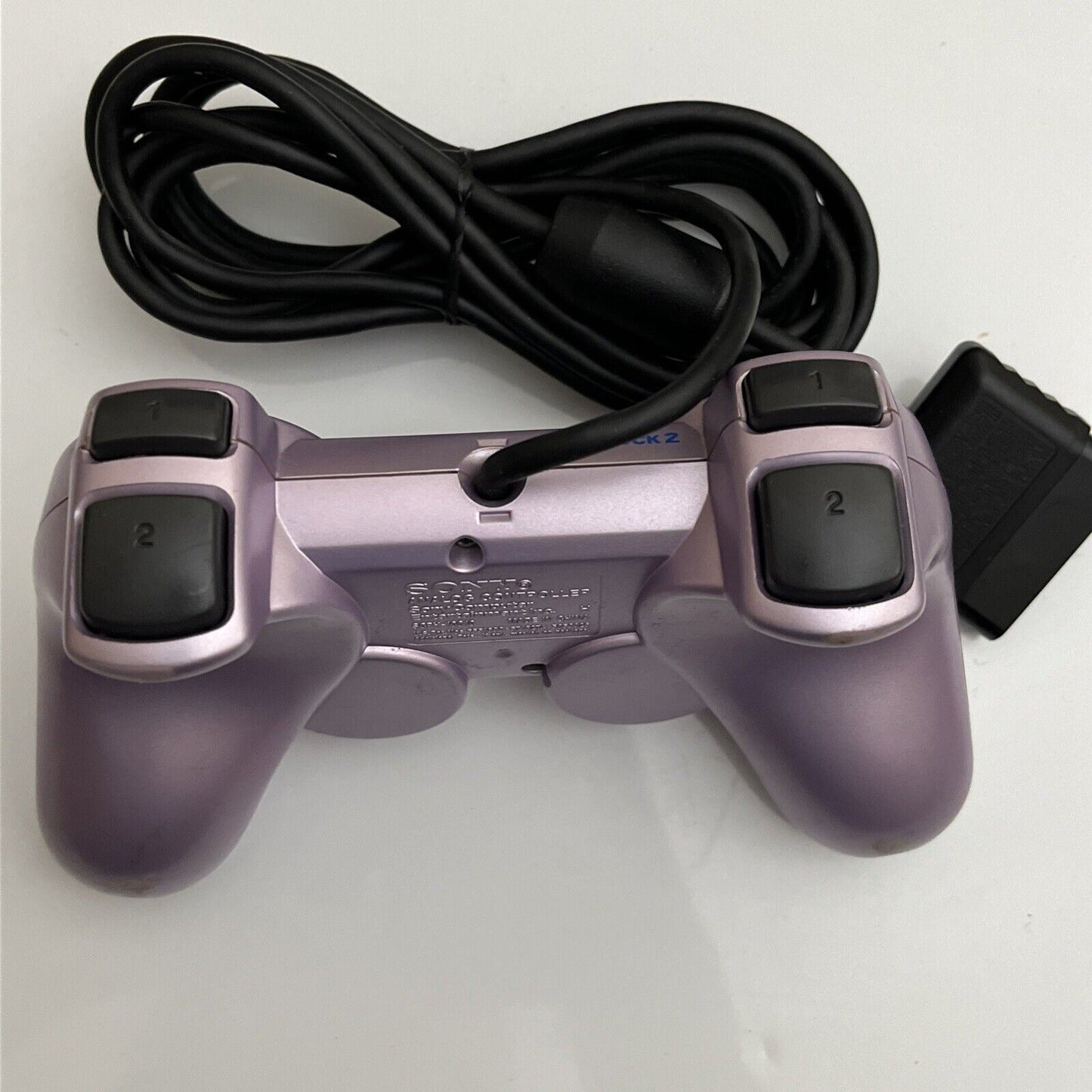 Genuine Official Sony PlayStation PS2 Dual Shock 2 Controller Purple