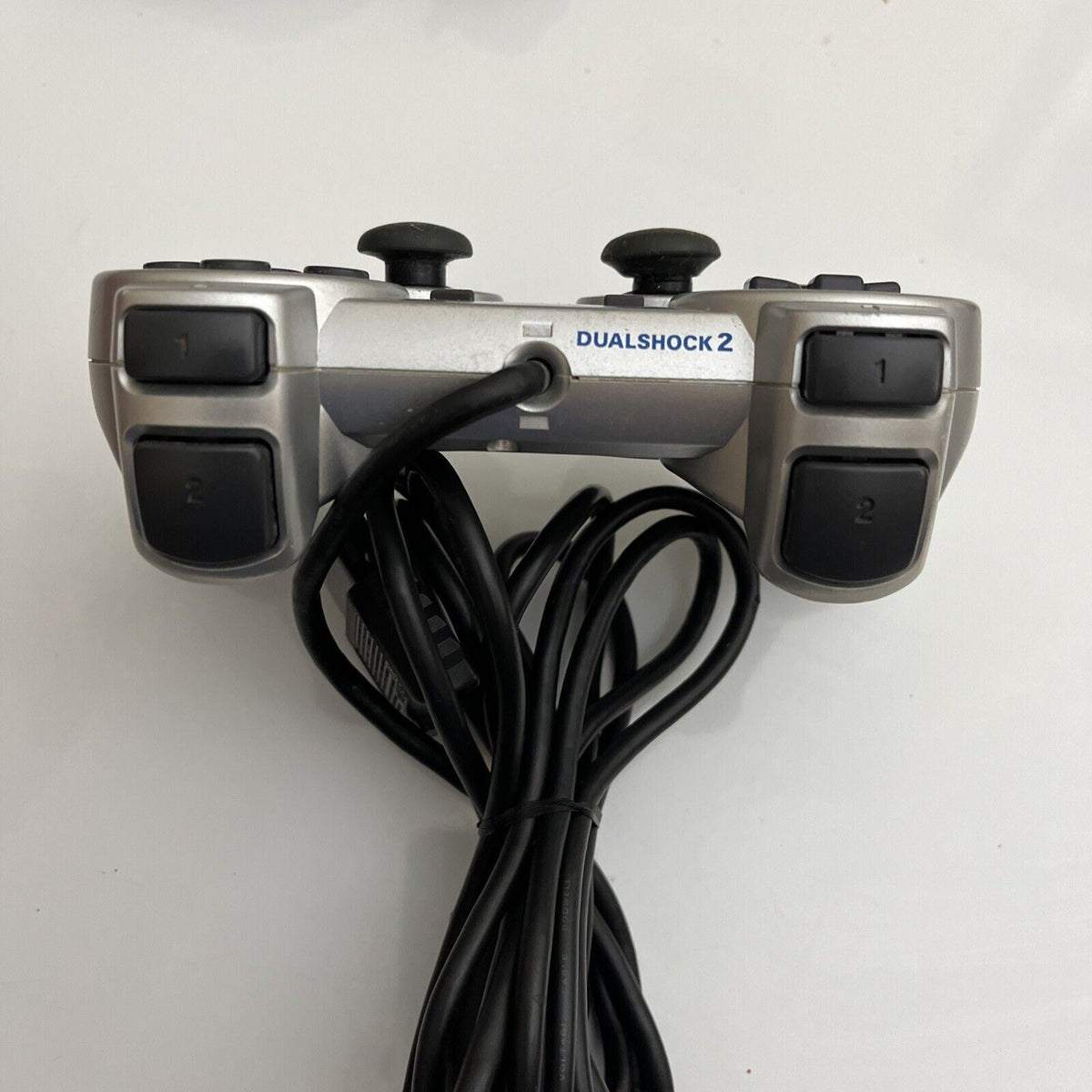 Playstation Two Controller Genuine Sony PlayStation PS2 Dualshock 2 Controller Silver – Retro Unit