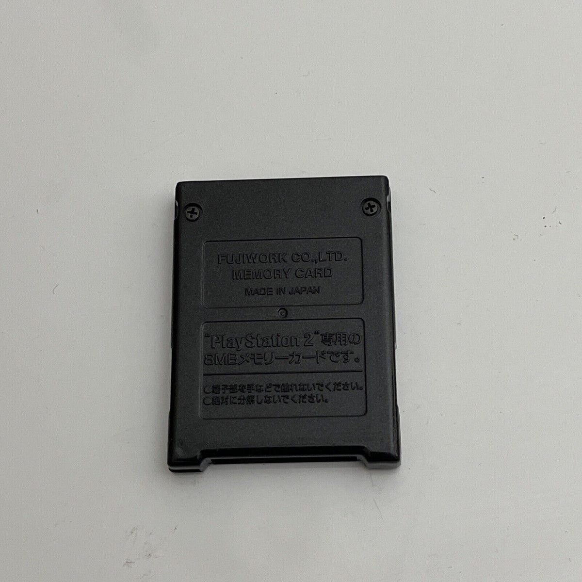 Memory Card Sony PS2 8MB Rosa Fujiwork Memory King Per PlayStation 2 - Usata Giappone
