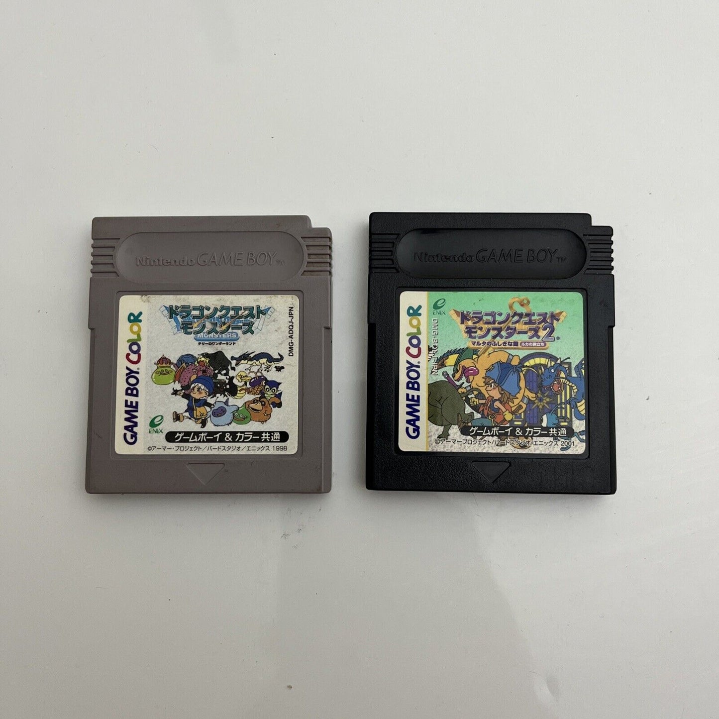 Dragon Quest Monsters 1 & 2 - Nintendo Gameboy Color GBC JAPAN Game