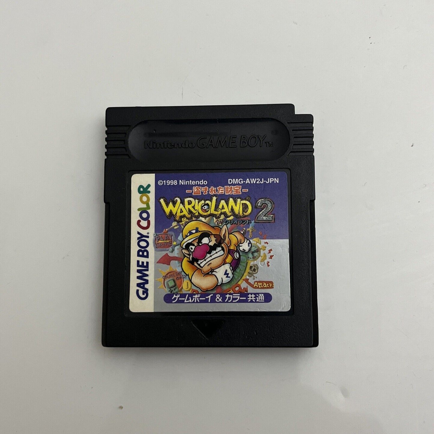 Wario Land 2 - Nintendo Gameboy Color GBC JAPAN Game