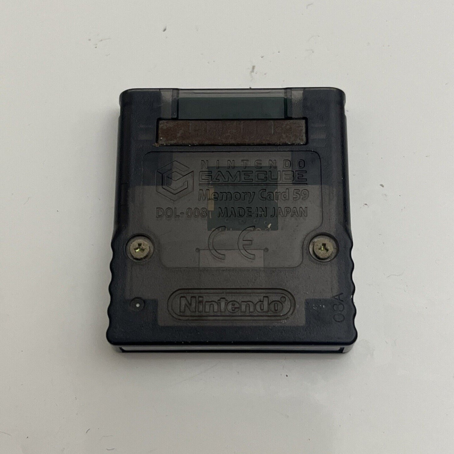 Official Nintendo GameCube Pokemon Colosseum Memory Card DOL-008 Genuine