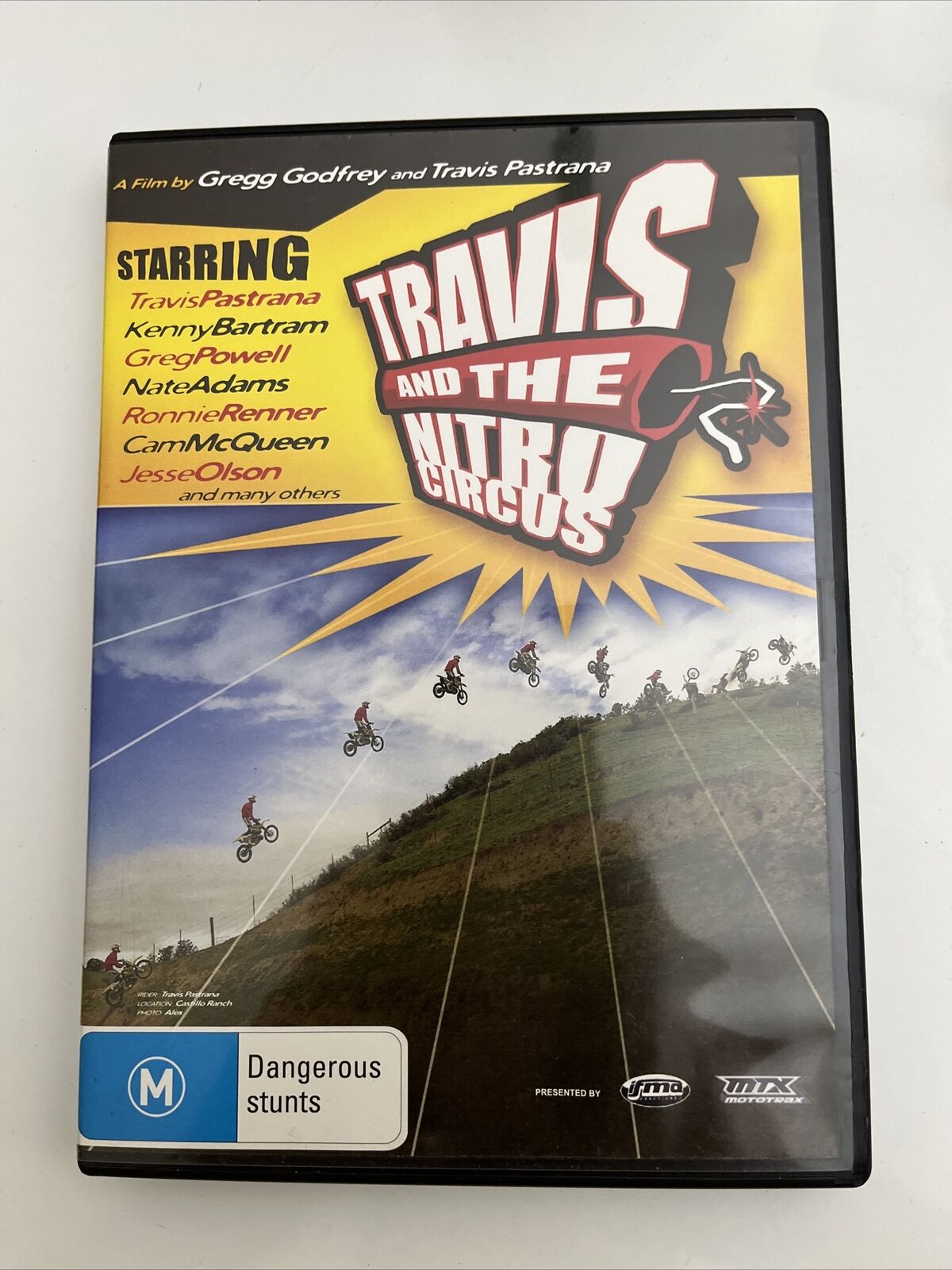 Travis And The Nitro Circus (DVD, 2006) Travis Pastrana Region 4
